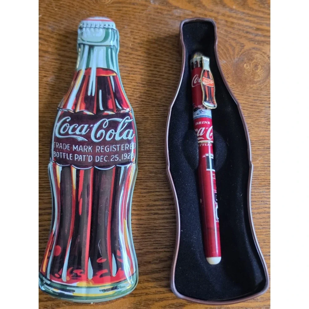 1996 Coca Cola Collectible Pen with Tin Case